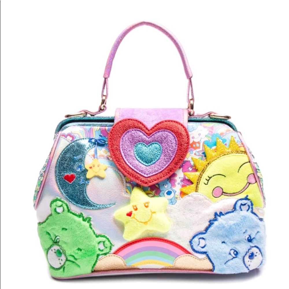 ISO IRREGULAR CHOICE X CARE BEARS CARE-A-Lot BAG - Picture 2 of 3
